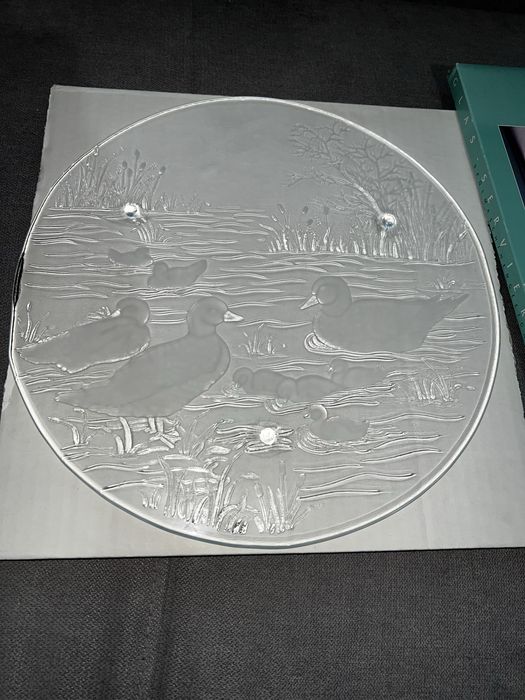Platou tort cristal Design Botticelli — în cutie originală