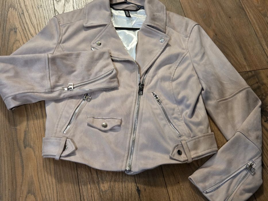Geaca biker marimea 38 h&m
