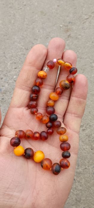 Янтарные бусы СССР