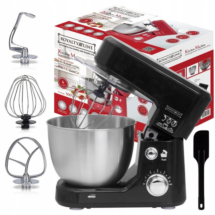 Планетарен кухненски миксер Royalty Line RL-PKM-700.472.2S