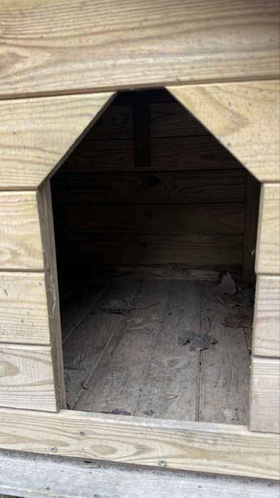 Cușcă câine din lemn – solidă, rezistentă