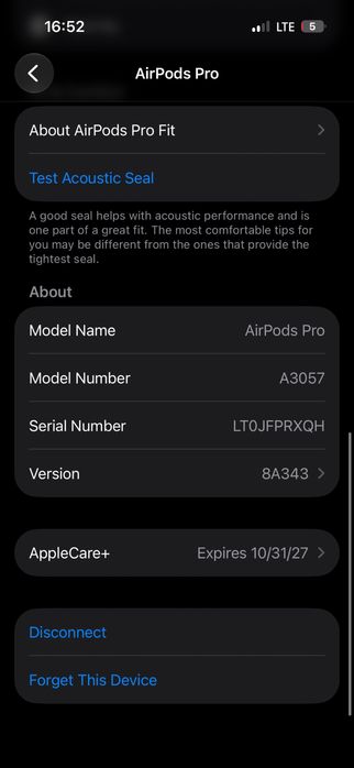 AirPods pro 3 sigilate