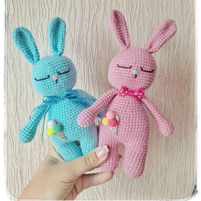 Вязаные игрушки ручной работы