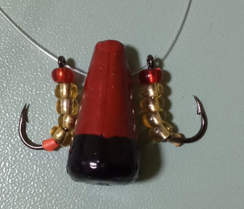 Снасть для ловли окуня "балда"