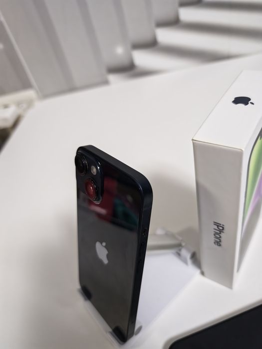 iPhone 14 Black 93% Fullbox stare foarte buna totul original liber retea