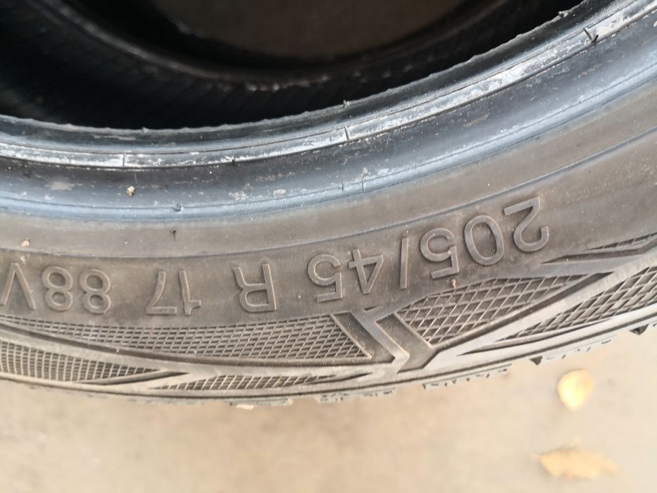 205 45 17 цола гуми като нови vredestain dot 22