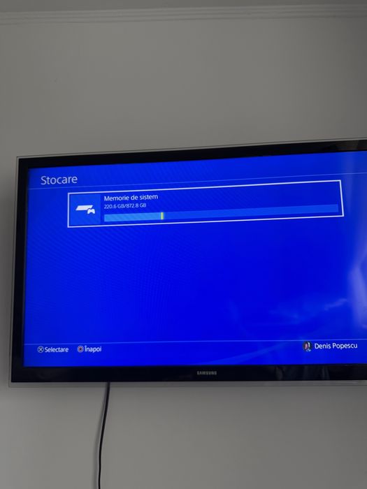 Ps4 1tb+ maneta si 3 jocuri