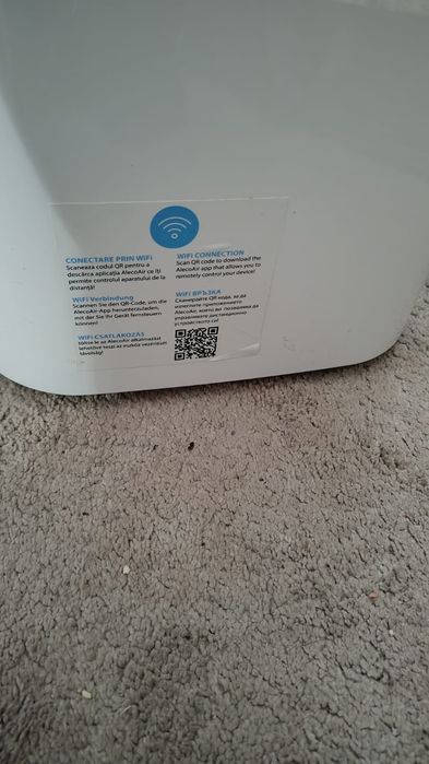 Dezumidificator si purificator AlecoAir D14 PURIFY, WiFi, Ionizare, 12