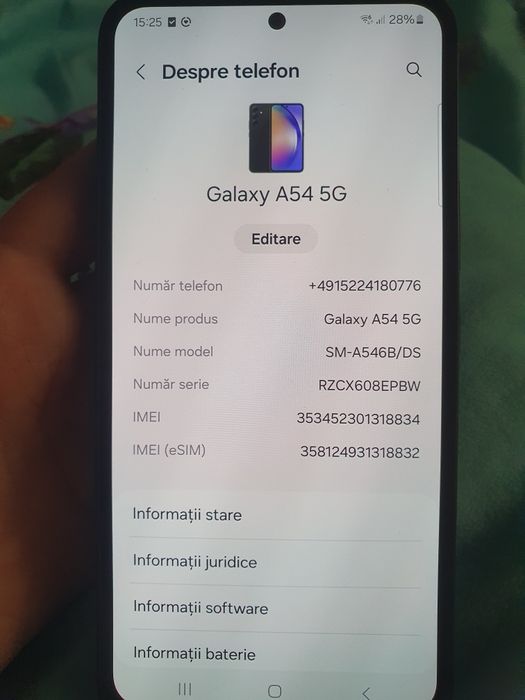 Samsung a54 negru