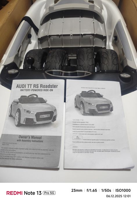 Audi RS Masinuta Electrica Copii 3-8 ani