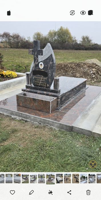 Monumente,  cruci mozaic, marmură,  granit