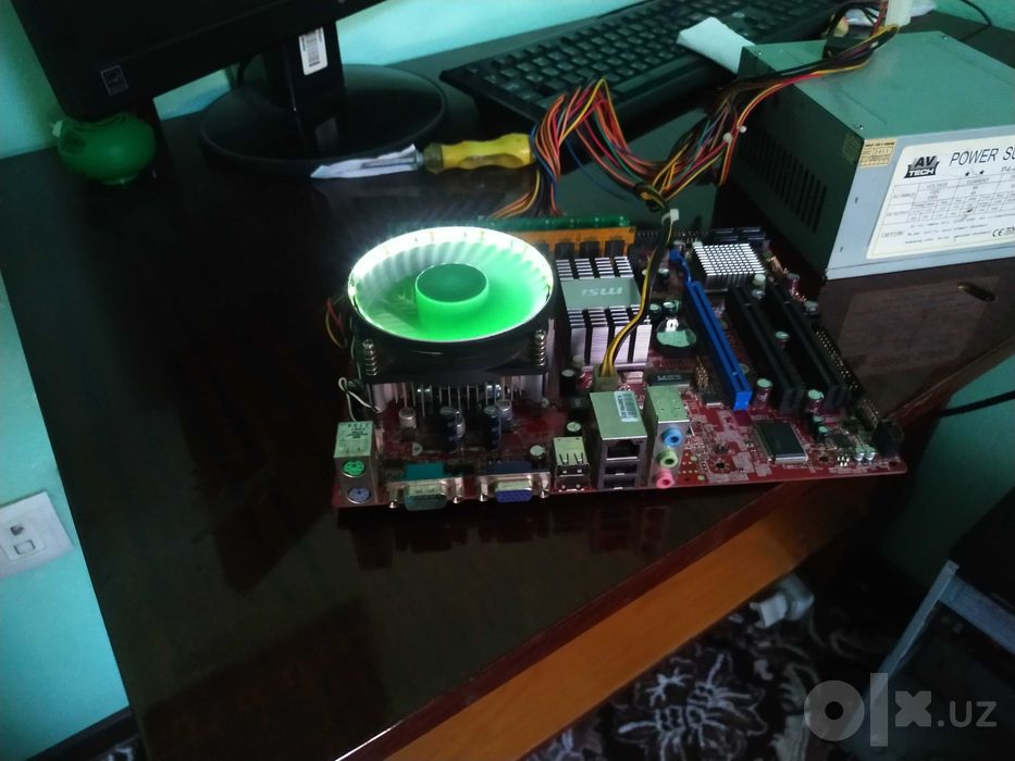 Рабочий комплект LGA_775 недорого (жуда арзон)