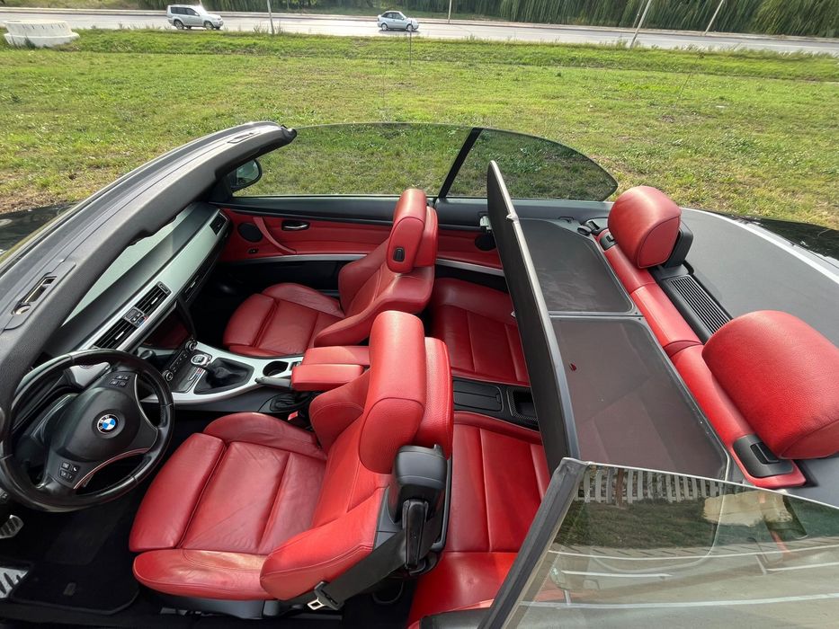 Bmw 320d e93 Cabrio / manuala / interior rosu