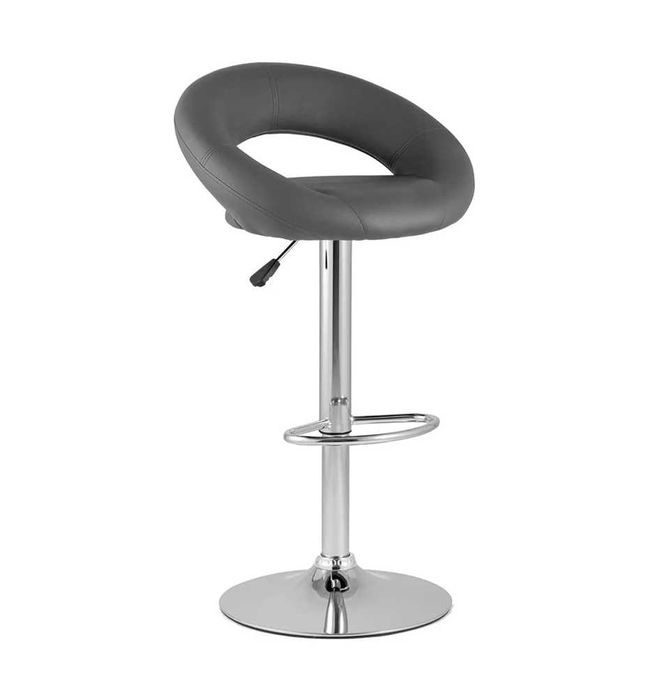 Оптом! Барный стул UFO серый/черный Доставка есть