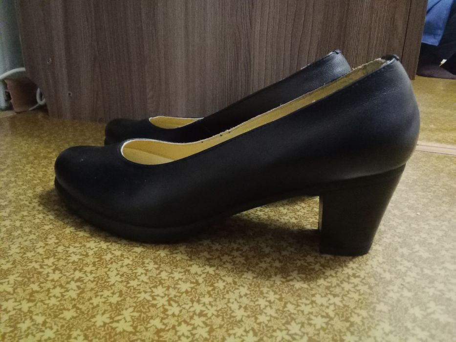 Туфли кожаные, 38 р.