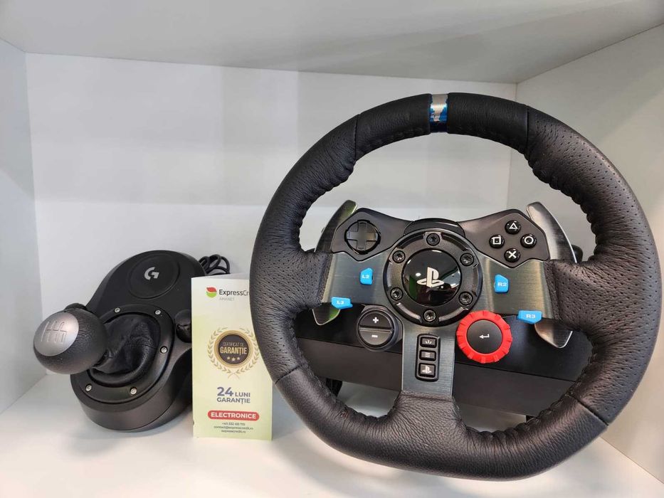 Volan + Schimbator Logitech G29 (Ag8 Tudor1/B74468) – Garantie 2 Ani!