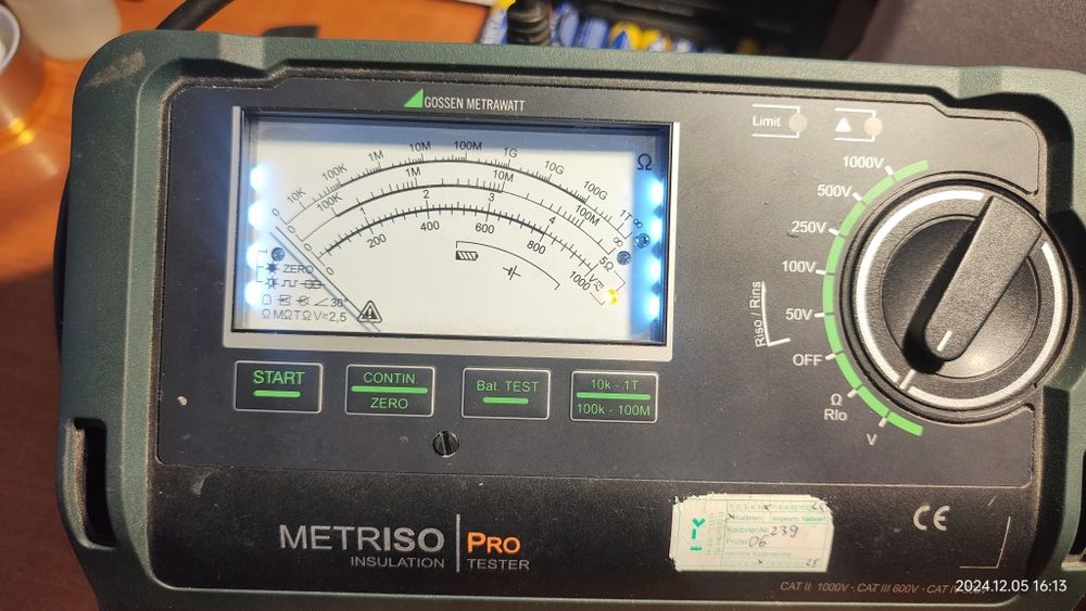 Multimetru Gossen Metrawatt Metriso Pro