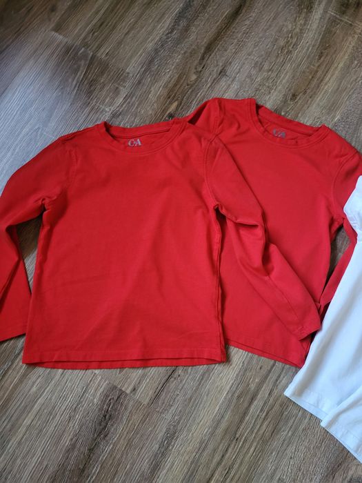 Lot bluze + tricouri polo mar 122 potrivite pt scoala