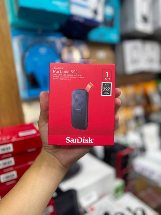 Внешний ssd накопитель sandisk портативная память