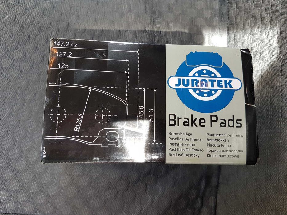 Placute frana fata NOI Fiat Stilo, Grande Punto, Doblo JURATEK JCP1467