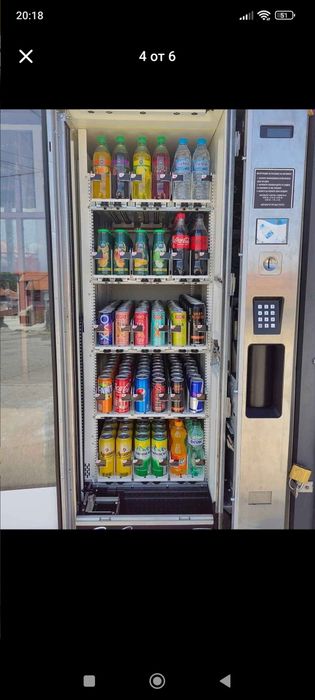 Вендинг автомат робимат