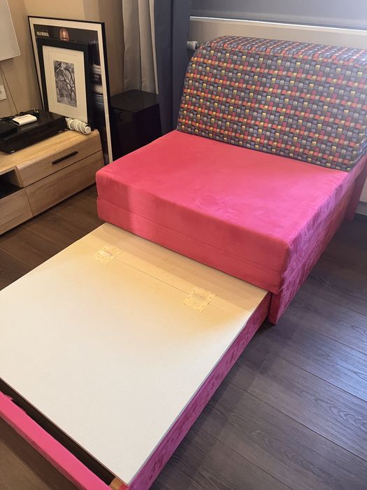 Детско легло сгъваемо 180х90 с вграден матрак