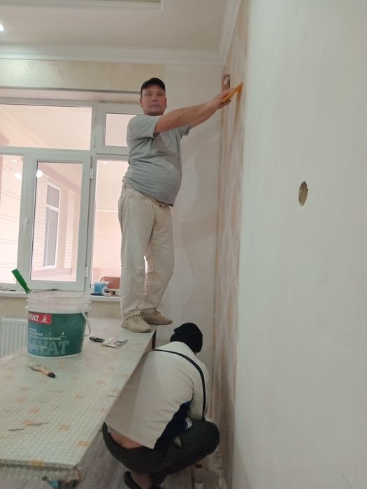 Malyarka qilamiz aboy gipsakarton kafel teramiz