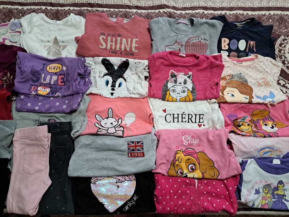 Много детски блузки