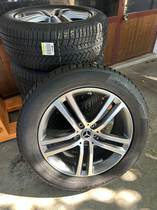 Джанти с Зимни Гуми 20 цола Mercedes GLE W167 GLS 275/50/20 Continental