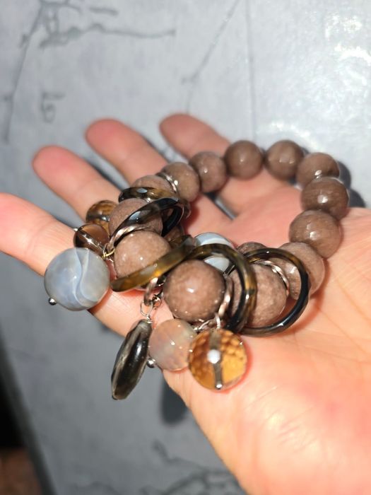 Tabiiy toch bilaguzuk Агат натуральный,браслет