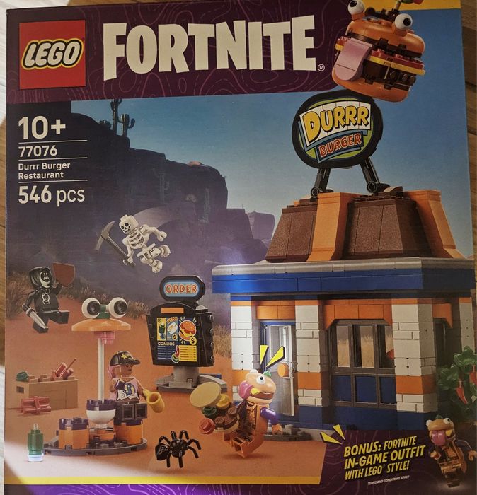 Lego Fortnite и Minecraft