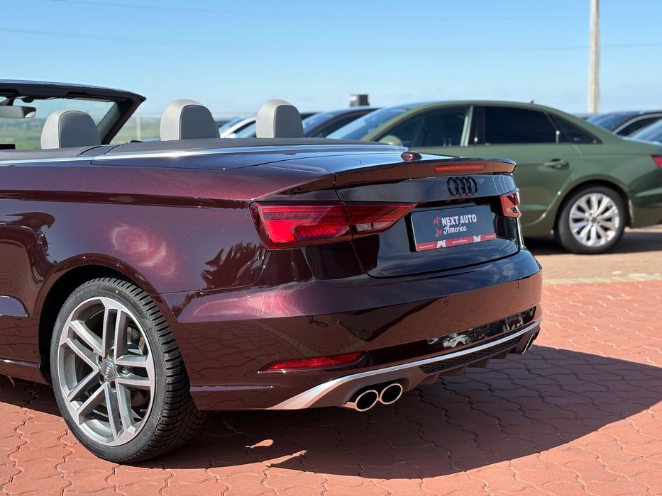 Audi A3 Cabriolet 2.0 TFSI 184 CP S tronic, 2019, Keyless, CarPlay, Cameră