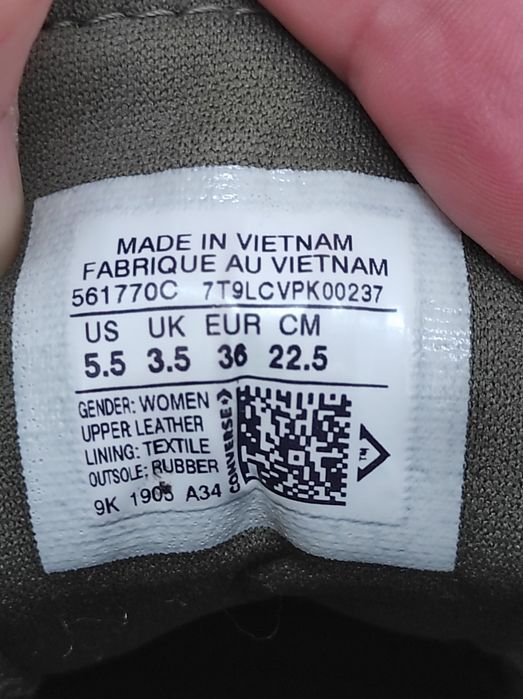 Tenisi copii Converse 36