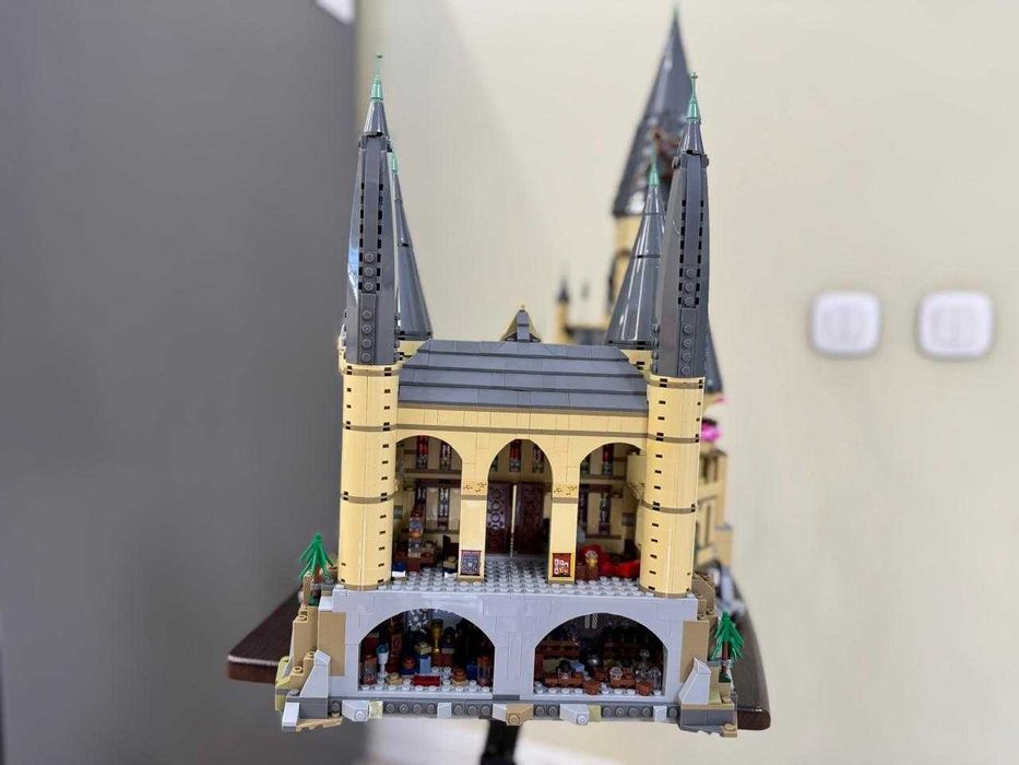 lego замок hogwarts собранный