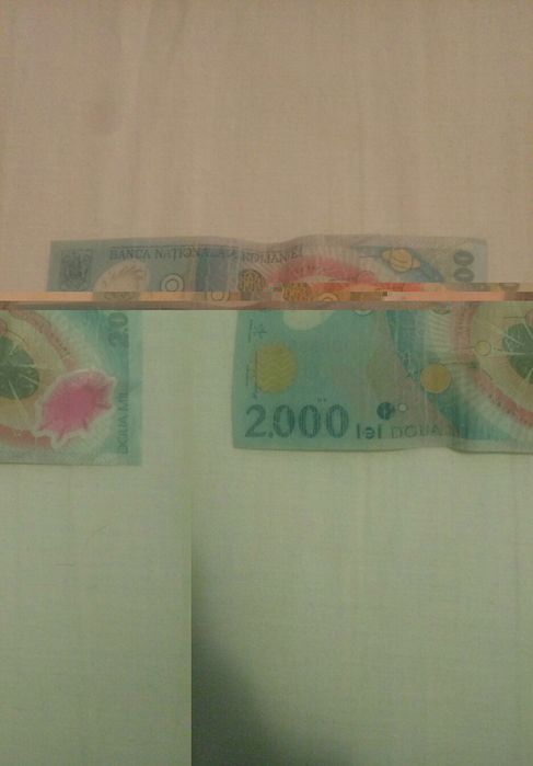 Bancnotä 2000din Anul 1999