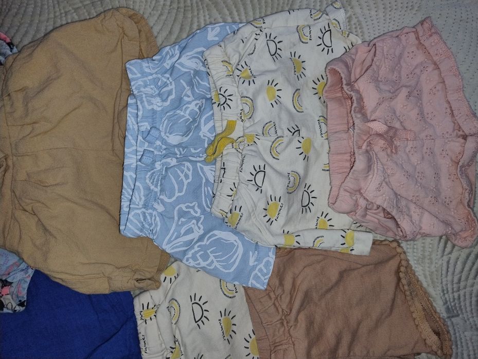Lot pantaloni scurți fetițe 2-4 ani