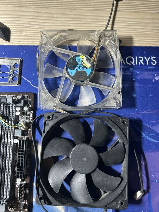 Kit placa de baza proceso rami si 2 coolare de 120mm