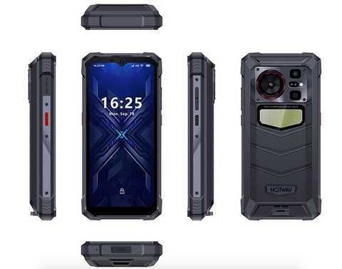HOTWAV W11 12GB RAM 256GB ROM, 20800 mah батерия,64MP+24MP(нощ) камери