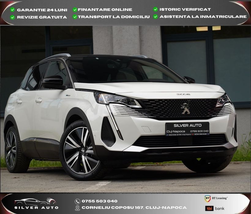Peugeot 3008 4x4 300cp GT Full Hybrid  Trapa Garantie 24 luni