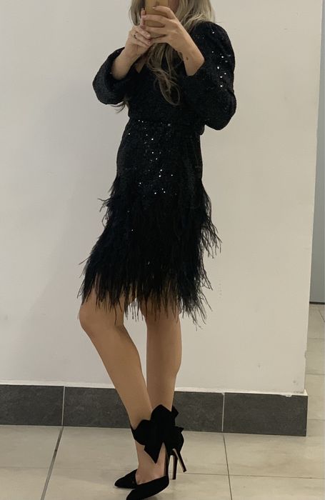 Rochie paiete si pene TWINSET