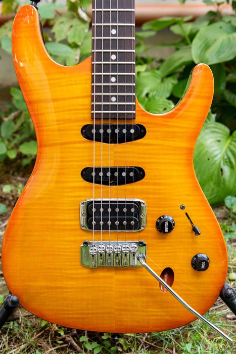 Vand Ibanez SA260FM Amber Burst