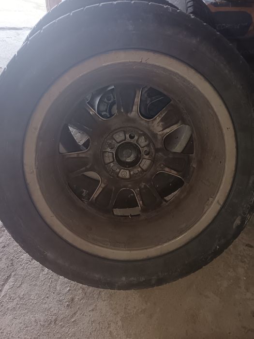 Jante golf 4 bornet  5x100 r16 originale vw