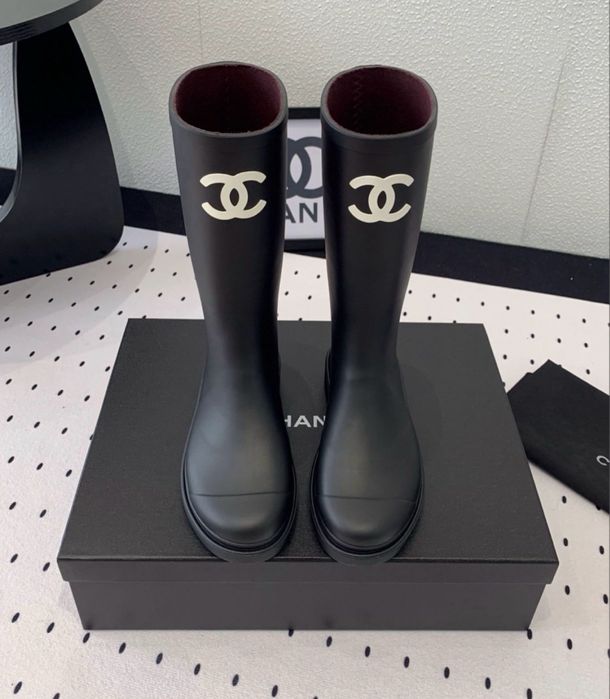 Cizme Chanel Rubber premium pe comanda