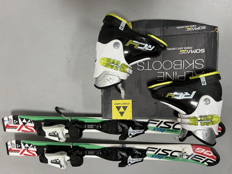 Set Clapari+Skiuri XTR RACE premium ca noi Initiere Copil 3-6ani