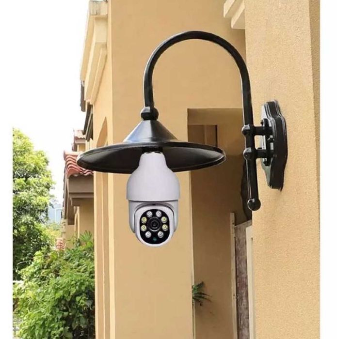 Куполна Wi-Fi камера под формата на крушка с широкообхвана видимост