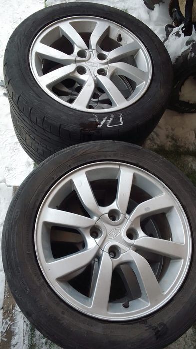 Диски на ладу. С резиной.