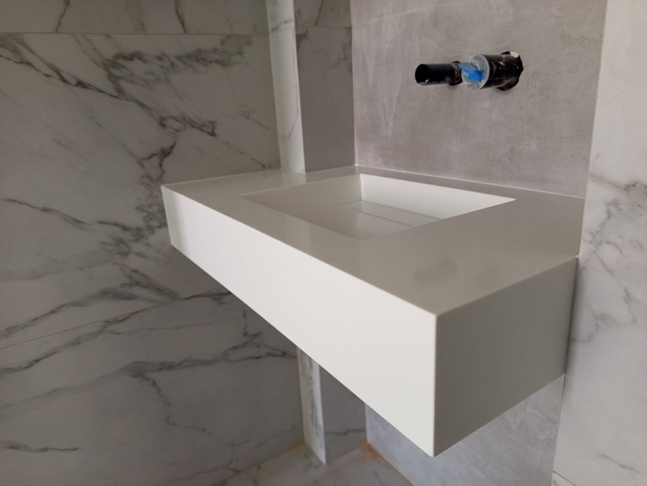 Мивки материал CORIAN – нова, ръчна изработка – уникален дизайн