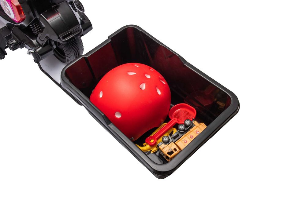 Scuter electric cu remorca, telecomanda Kinderauto BJBTK3 2x 35W Rose