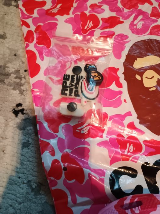 Crocs x Bape x Pink