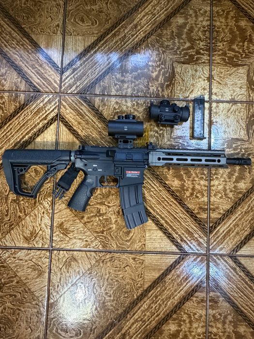 Armă airsoft East Crane EC-645 Kestrel Etu Grey Carbine